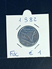 MONETA   REPUBBLICA ITALIANA  10 LIRE 1982 FIOR DI CONIO VEDI FOTO LEGGI NOTE