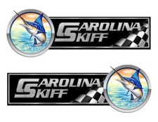 Due adesivi lunghi Carolina
