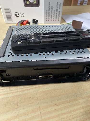 Panasonic stereo auto vintage - stereo,