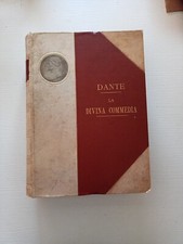 *Dante LA DIVINA COMMEDIA Hoepli illustr. Corrado Ricci eliotipie