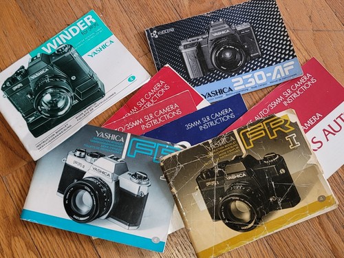 Yashica manuale libro i - "yashica,