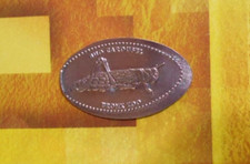 Bronx Zoo Bug Carousel penny allungato NY USA centesimo cavalletta moneta ricordo