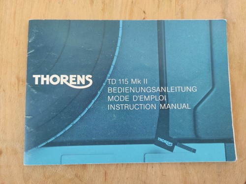 Thorens 115 ii - td, mk
