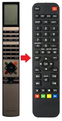 Telecomando ricambio per - ricambio,