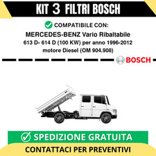 KIT BOSCH 3 Filtri tagliando