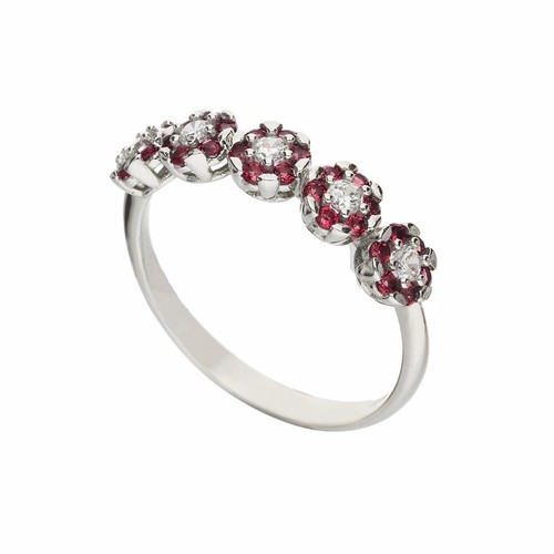 Anello oro bianco - anello, carati