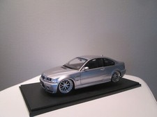 1:18 BMW M3 CSL E46 anno 2003 grigio argento BBS cerchi trasformazione/tuning