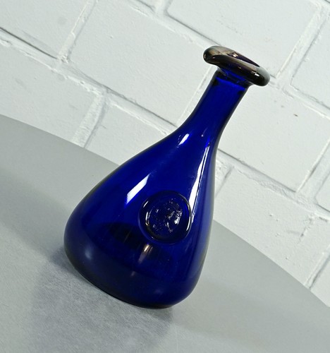 Caraffa vetro blu cobalto - in,