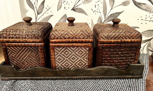 Set scatole vintage in - di,