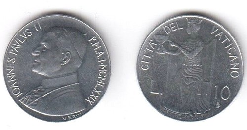 1979 vaticano lire - vaticano, giovanni