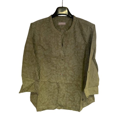 Blusa donna napapijri verde - blusa,