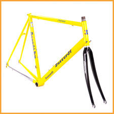 DACCORDI PROFIDEA ACCIAIO TELAIO VINTAGE 57 56 BICI DA STRADA BICICLETTA MIZUNO FORCELLA CARBONIO