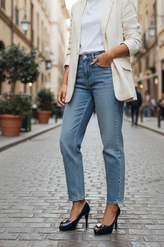 Scarpe nando muzi blu - muzi, scuro