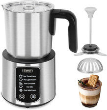 Cioccolata Calda con Montalatte 5 in 1 e Vaporiera, Bistea Latte Professionale