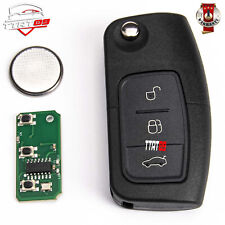 CHIAVE PER  FORD KA FIESTA MONDEO FOCUS C-MAX S-MAX 433 MHz  CHIP F021 3 PUL