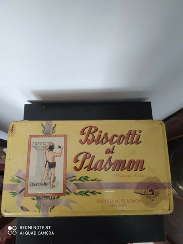 Scatola latta biscotti - in, latta--biscotti
