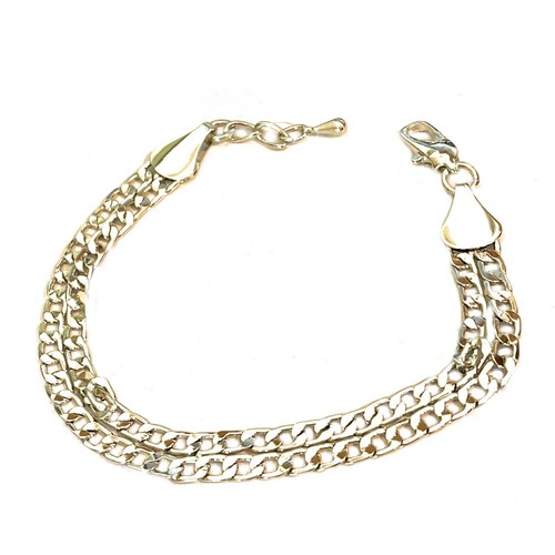 Bracciale catena doppia - , da