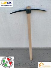PICCONE CON MANICO IN LEGNO  OVALE PICCO COMPLETO EDILIZIA EDILE GIARDINO