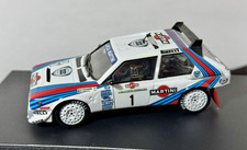 LANCIA DELTA S4 #1 H.TOIVONEN-S.CRESTO WINNER RALLY COSTA SMERALDA 1986 IXO 1:43