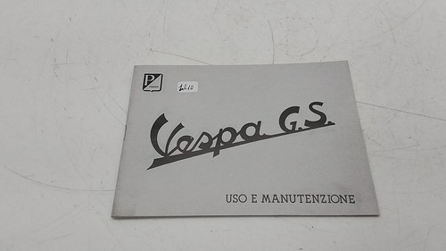 Piaggio vespa libretto uso - gs,