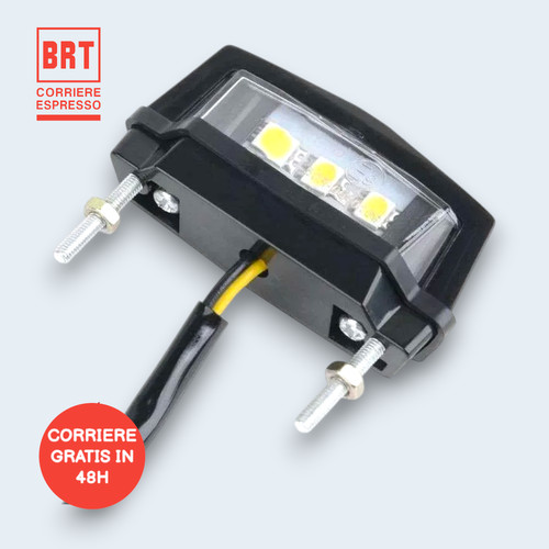 Luce targa moto luci - targa, led