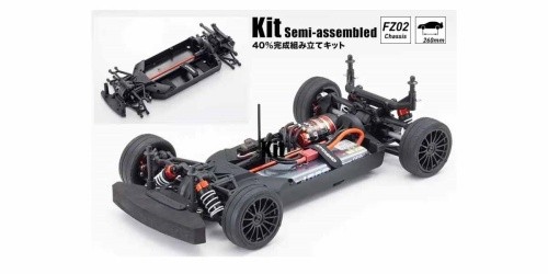 Kit telaio kyosho fazer fz02 - kit,