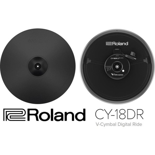 Roland 18dr cymbal - roland, cy-18dr