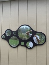 Specchio Calligaris Bolle Cornice Legno Made In Italy 38x19