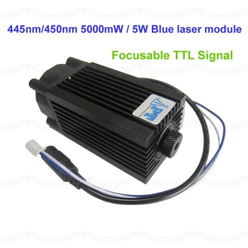 Modulo laser blu focalizzabile