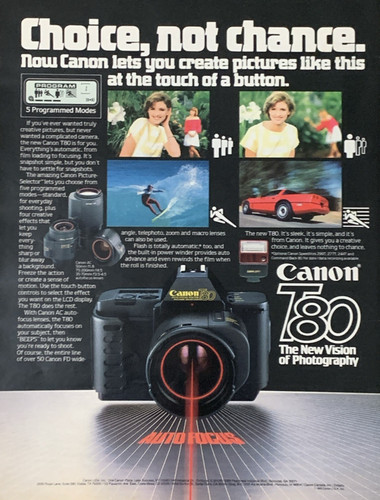 Canon t80 sistema automatico - canon,
