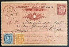 STORIA POSTALE-CARTOLINA