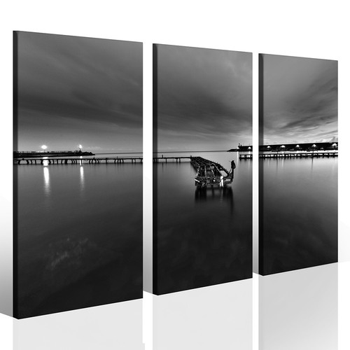 Quadro bianco nero - , vecchio