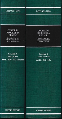 Codice procedura penale - di,