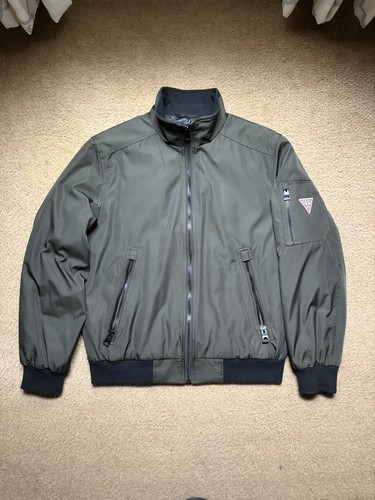 Giubbotto bomber verde guess - bomber,