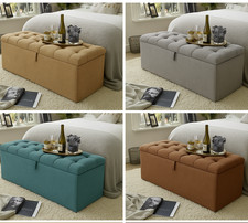 Pouf poggiapiedi pouf panca poggiapiedi grande misura 4 piedi 6 seduta biancheria da letto