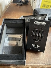 Fishman pro preamp - pro-eq, preamp/di