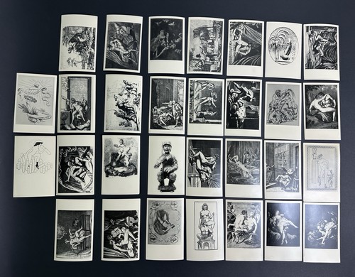 Lotto cartoline erotiche - lotto,