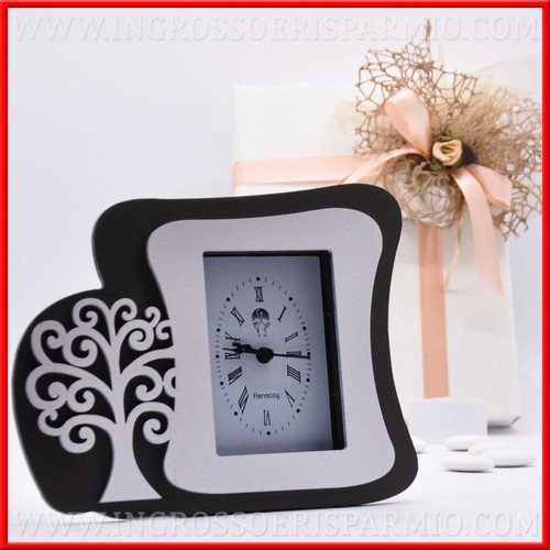 Orologio tavolo legno - orologio,