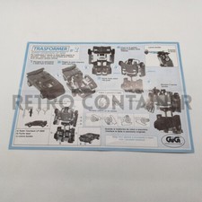 TRANSFORMERS Istruzioni Takara