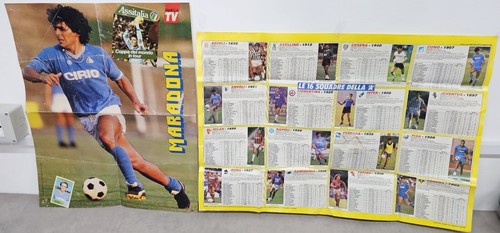 Poster maradona napoli 1984 - maradona,