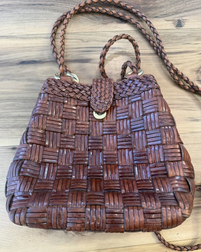 Borsa mano vintage cem - cem, pelle