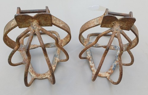 Paire anciens etriers - paire, d'anciens
