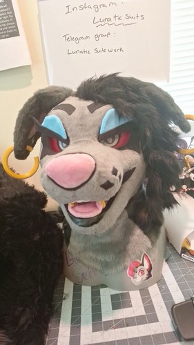 Hellhound dalmata fursuit - dalmata, mini