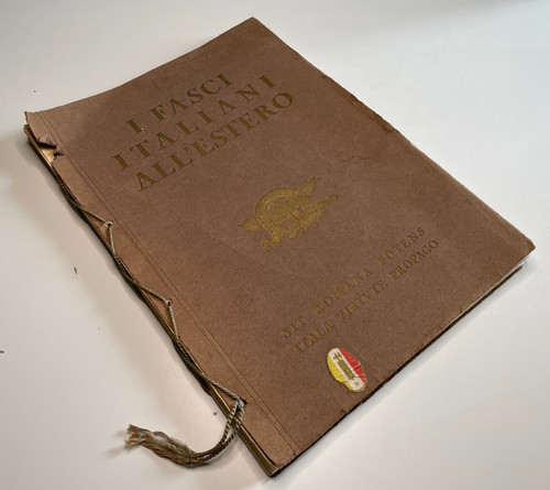 Fasci italiani all estero - fasci, all'estero
