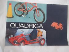 Catalogue Quadriga années 70