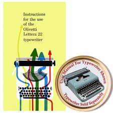 Olivetti Lettera 22 Typewriter