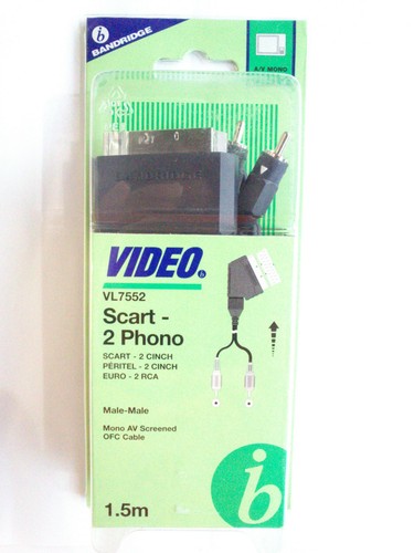 Bandridge video vl7552 scart - bandridge,