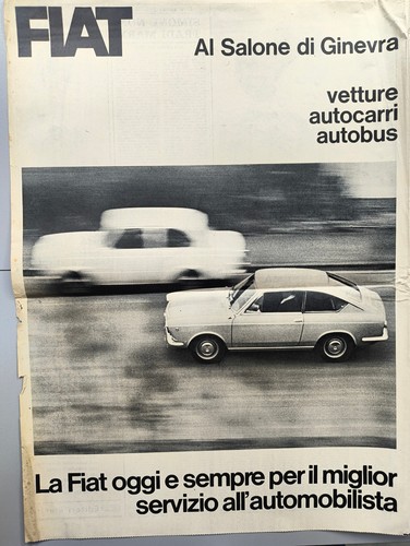 Fiat clipping advert - fiat,