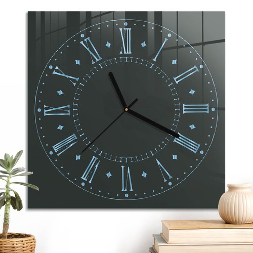 Orologio parete quadrato in - da,