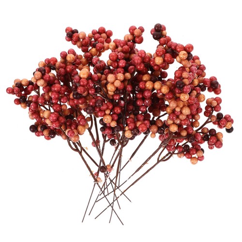 Pezzi rami bacche rosse - ,